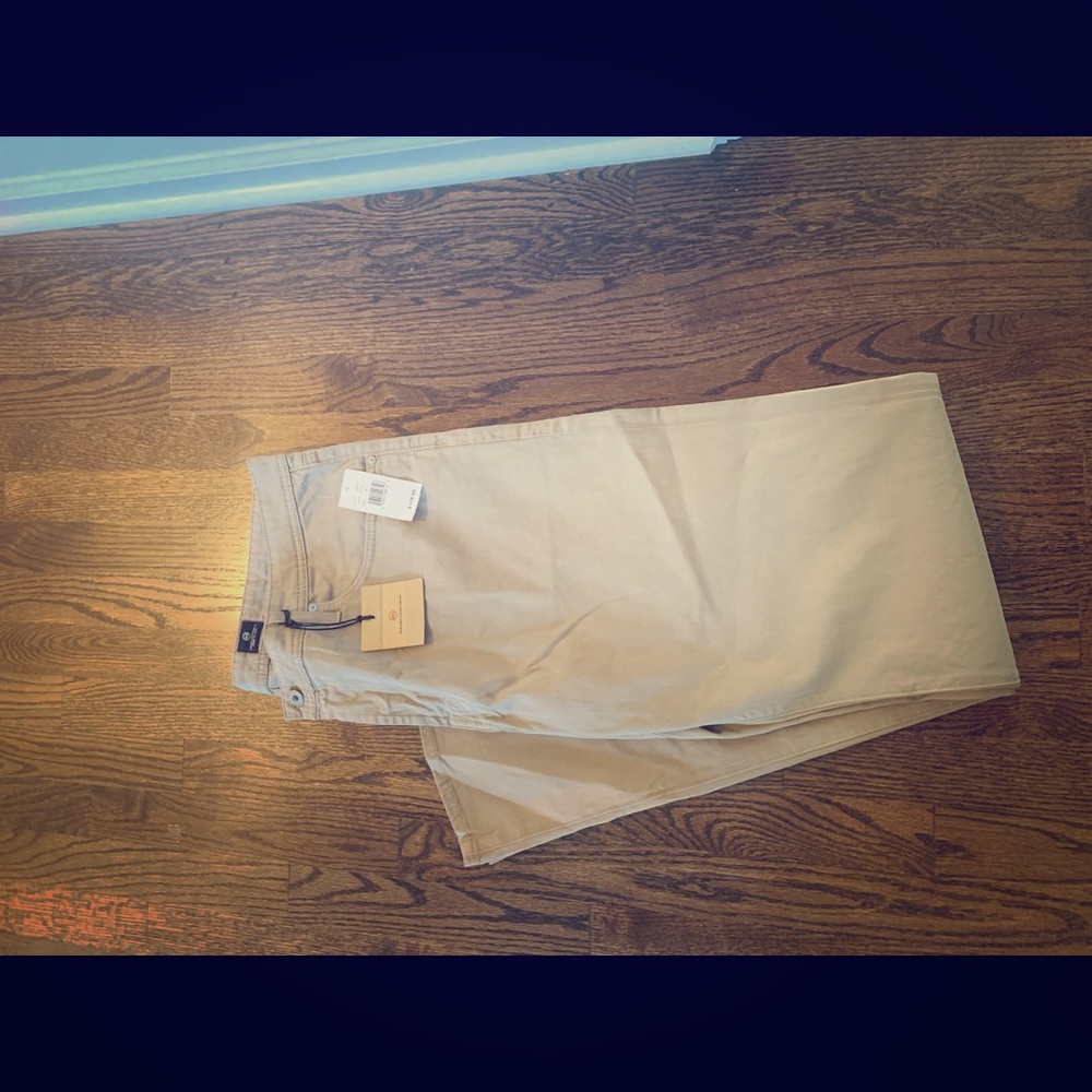 AG The Protege Straight Leg 38 x 34 NSK Khaki